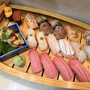 sushi and sashimi, food, sushi, sashimi