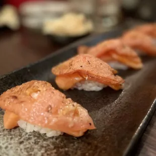 Tomato Salmon sushi