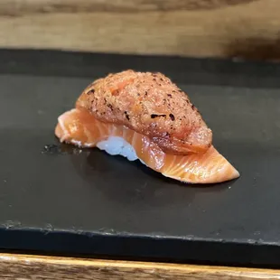 NZ king Salmon and sautéed tomato