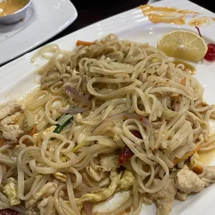 I recommend the pad Thai! You are able to get it spicy if you like