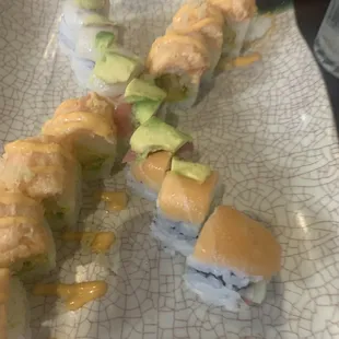 food, sushi and sashimi