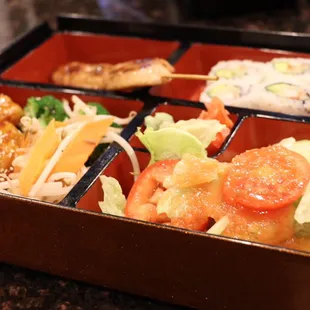 Bento box lunch
