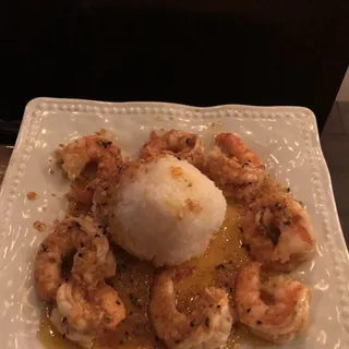 Hawaiian Garlic Shrimp