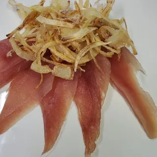 Garlic Albacore Sashimi