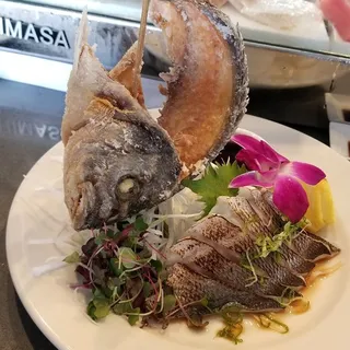 Kurodai(Black snapper) sashimi