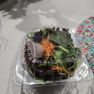 8 dollar salad. Rip off