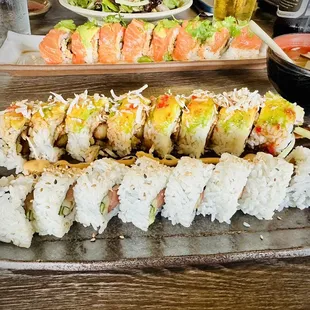 Cocomo Roll &amp; Philly AB Roll Combo Specials Lunch