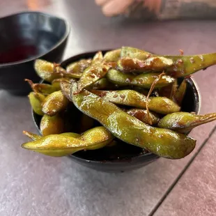 Garlic Edamame