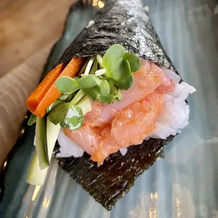 Spicy Yellowtail Hand Roll