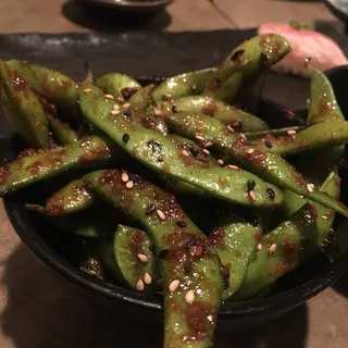 Garlic Edamame