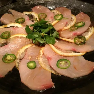 Citrus Chili Yellowtail Sashimi