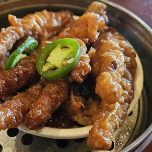 Chicken feet