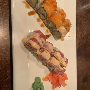 Mango Tango Roll, Maguro Tartar Roll