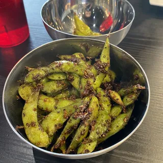 Garlic Edamame