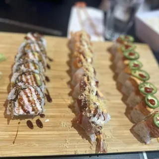 Rainbow Dragon Roll