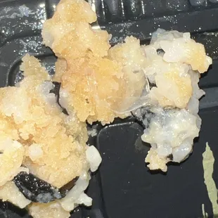 Broken piece of plastic