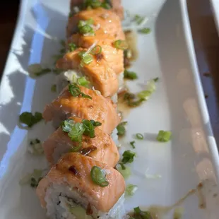 Baked Salmon Roll