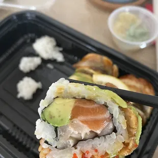 Inside of Geisha Roll