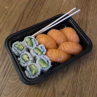 Salmon Lover with You Choice of Roll