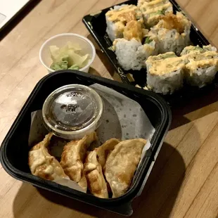 Chicken Gyoza &amp; 777