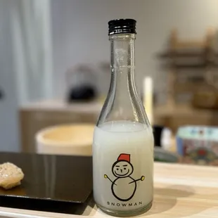 Snowman sake
