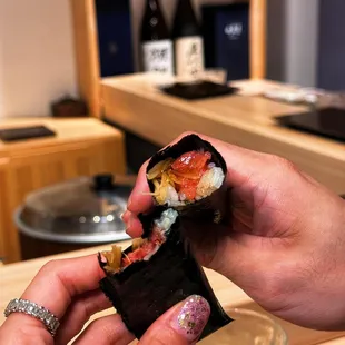 food, sushi and sashimi