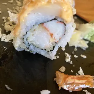 Yum! Crab and shrimp
