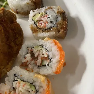 11-1-21 got the wrong order:  not Inari maki