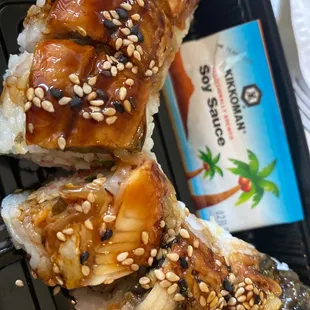 Dragon maki for lunch