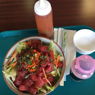 Spicy Ahi Salad