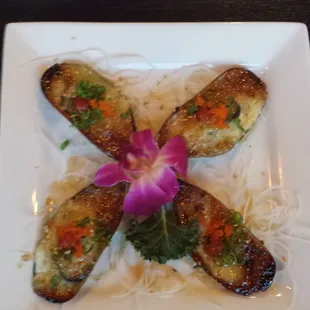 Baked Green Mussels....so good!