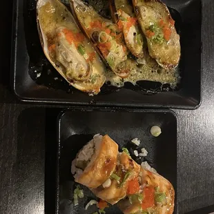 Baked Mussels
