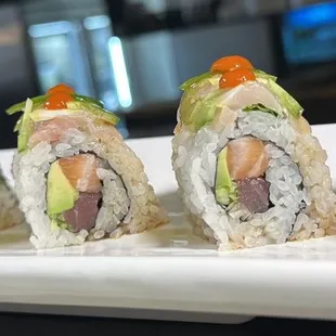 sashimi, sushi, sushi and sashimi, food