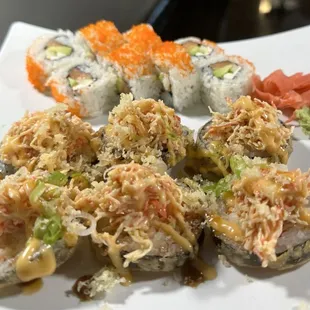 sushi, food, sashimi, sushi and sashimi