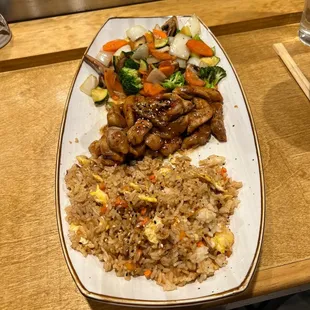Teriyaki Chicken Grill Plate