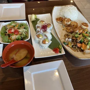 Teriyaki Shrimp Plate