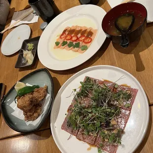Seared Salmon Carpaccio
