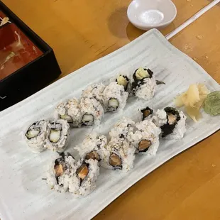food, sushi and sashimi