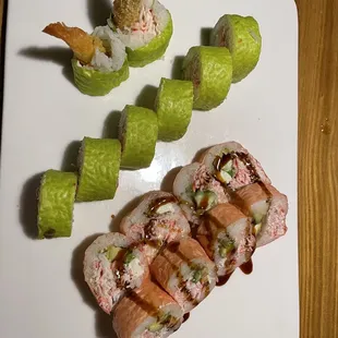 Zack Special Roll and Double J Roll