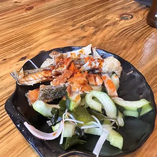 Salmon Skin Salad