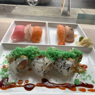 Pistachio Crusted Spicy Tuna Roll