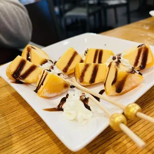 Mango mochi ice cream