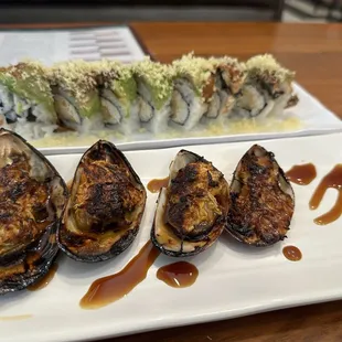 Green Mussel Sushi