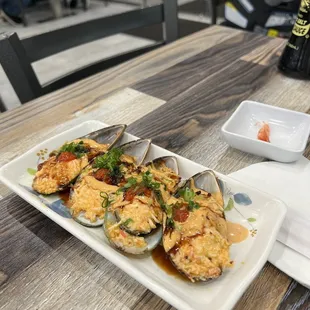 oysters and mussels, food