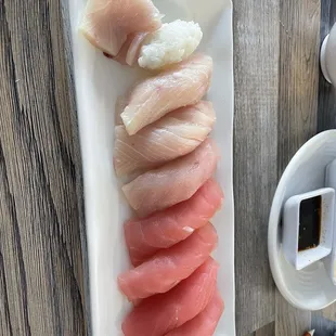sushi and sashimi
