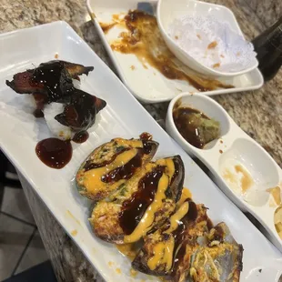 Chief didn't wear gloves on .... And his finger nails are long and brown inside