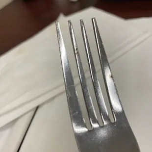 Dirty fork