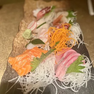 sashimi, sushi and sashimi, food, sushi