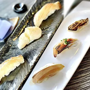 sushi and sashimi, food