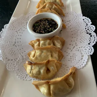 Deep-fried gyoza